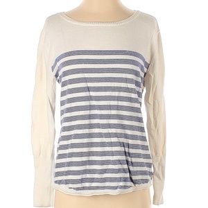 Vineyard Vines L stripe sweater white/blue